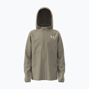 Giacca da allenamento uomo Under Armour Vibe Woven Windbreaker Jacket city khaki/white