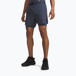Pantaloncini da allenamento uomo Under Armour Vanish Elite 2IN1 Shorts downpour gray/downpour gray