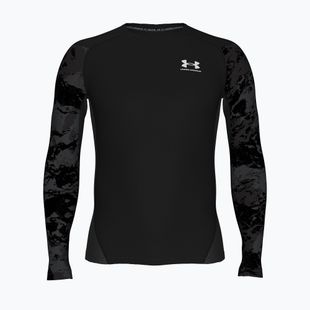 Longsleeve da allenamento da uomo Under Armour HG Armour Comp ultimate black/white