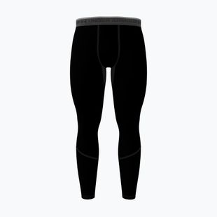 Leggings da allenamento uomo Under Armour Coldgear Elite Leggings ultimate black/ultimate black/Reflective