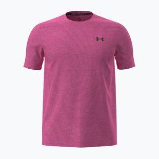 Maglia training da uomo Under Armour Vanish Seamless Novelty SS pink frenzy/ultimate black