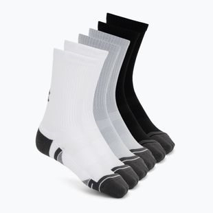 Calze Under Armour Perf Tech Crew 6 pack mod gray/mod gray/jet gray