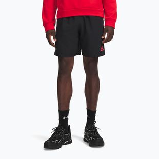 Pantaloncini da allenamento uomo Under Armour Tech Sport black/racer red/racer red