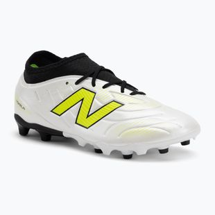 Scarpe da calcio per bambini New Balance Tekela Team Low JR FG bianco