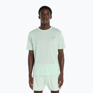 Maglietta da uomo New Balance Athletics Run cosmic jade heather