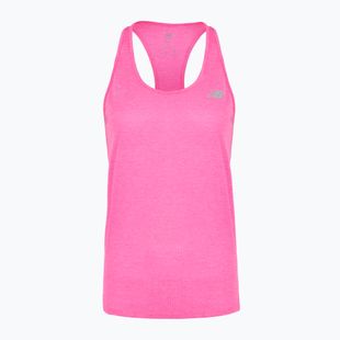 Maglietta da donna New Balance Athletics Tank pink heat heather