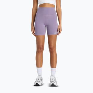 Pantaloncini da donna New Balance Harmony High Rise candied violet