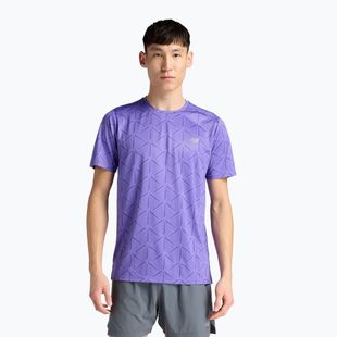 Maglietta da uomo New Balance Essentials Printed T electric purple