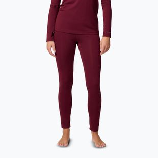 Pantaloni termici da donna Columbia Midweight Stretch rich wine