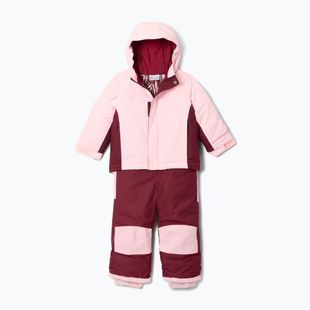 Set da sci per bambini Columbia Buga IIi Set satin pink/rich wine