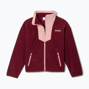 Giacca in pile per bambini Columbia Sequoia Grove Full Zip Fleece rich wine/eraser pink