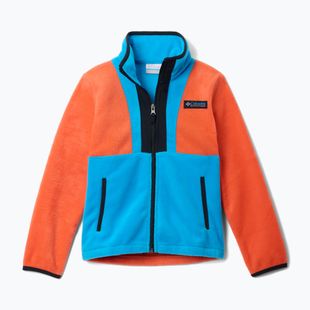 Pile uomo Columbia Back Bowl II Full Zip zing/compass blue/black