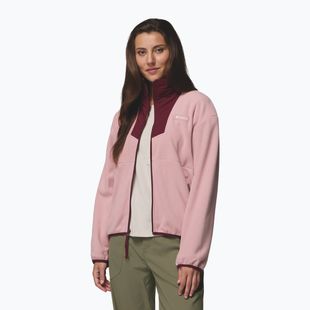 Felpa da donna Columbia Sequoia Grove Full Zip eraser pink/rich wine