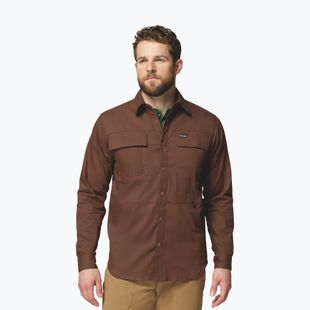 Camicia da uomo Columbia Landroamer Twill tobacco