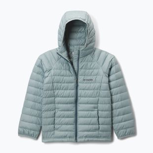 Giacca imbottita per bambini Columbia Powder Lite II Hooded crushed blue