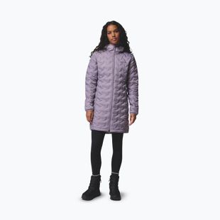 Piumino da donna Columbia Delta Ridge II Long Down shale purple