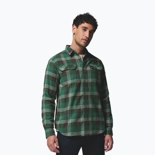 Camicia da uomo Columbia Flare Gun Stretch Flannel Rain Forest Trails Edge Plaid