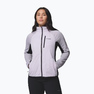 Giacca ibrida da donna Columbia Arctic Crest Hybrid Full Zip lavender pearl/black