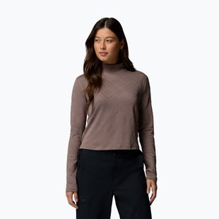 Maglia donna a maniche lunghe da trekking Columbia Granite Point Turtleneck Iron