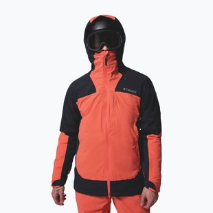 Giacca da sci da uomo Columbia Cirque Bowl spice/spicy black/zing
