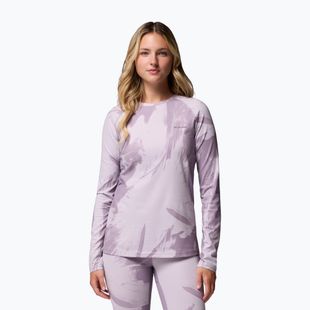 Maglia termica a manica lunga da donna Columbia Omni-Heat Infinity Knit shale purple snowflight tonal