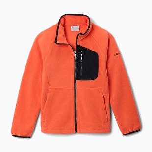 Giacca in pile per bambini Columbia Fast Trek IV Fleece Full Zip zing/black