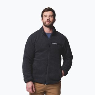 Felpa uomo Columbia Rugged Ridge High Pile Full Zip black