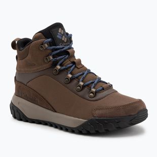 Scarpe da uomo Columbia Burnsider Waterproof dark brown/dark mountain