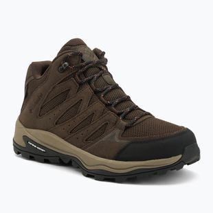 Scarpe da trekking uomo Columbia Redmond IV Mid Wp cordovan/tangy orange