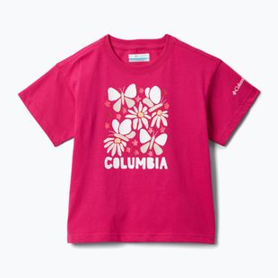 Maglietta per bambini Columbia Mission Lake II SS Graphic guava pink/floral frenzy