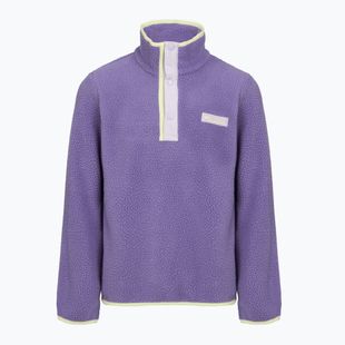 Felpa in pile per bambini Columbia Halvetia II Half Snap Fleece stormwatch/lavender pearl