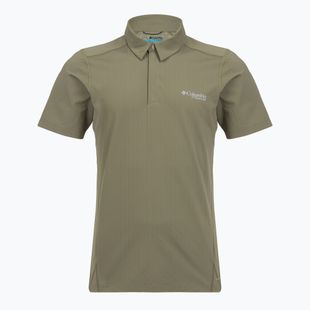 Maglietta da uomo Columbia Diamond Peak Pro Polo stone green