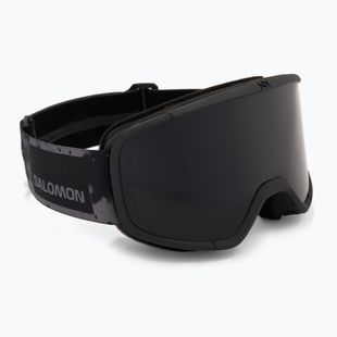 Maschera da sci Salomon Aksium 2.0 black/mi black