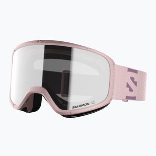 Maschera da sci Salomon Aksium 2.0 S2 heavenly pink/ml super white