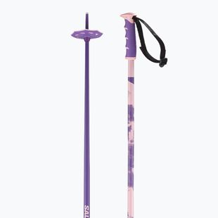 Bastoni da sci Salomon Steep purple/pink