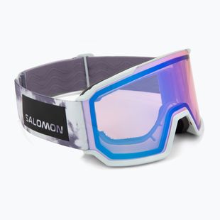 Maschera da sci Salomon S/View 3 ice flow/ml light blue