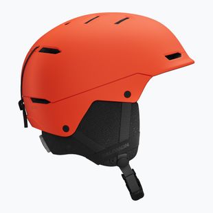 Casco da sci per bambini Salomon Husk Jr cherry tomato