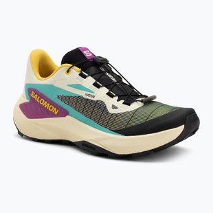 Scarpe da corsa da uomo Salomon Genesis giallo trasparente/nero/willowherb