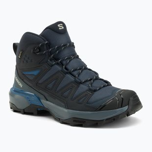 Scarpe da trekking da uomo Salomon X Ultra 360 Mid GTX blue nights / dark navy / dark blue