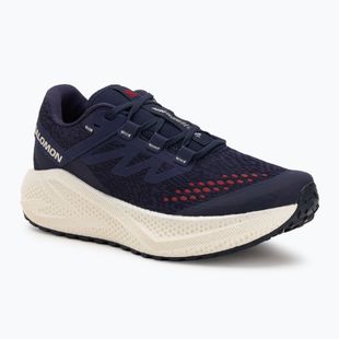 Scarpe da corsa da uomo Salomon Aero Glide 3 Gravel astral aura/vanilla ice/haute red