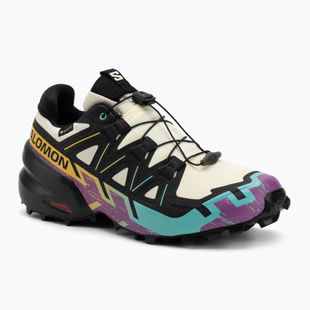Scarpe da corsa da uomo Salomon Speedcross 6 GTX giallo trasparente/nero/cascata