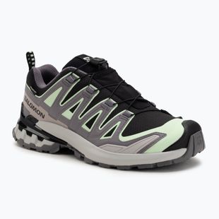 Scarpe da corsa da donna Salomon XA PRO 3D V9 GTX nero/verde patina/viola grigio