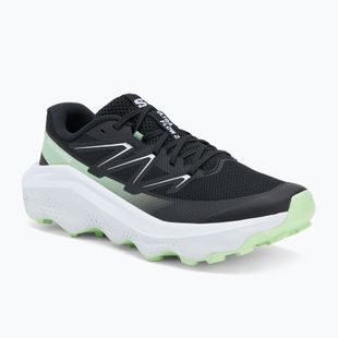Scarpe da corsa da uomo Salomon Ultra Flow 2 nero/bianco/verde patina