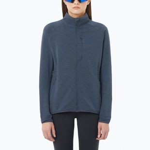 Felpa in pile da donna Salomon Lightwarm Full Zip blue nights