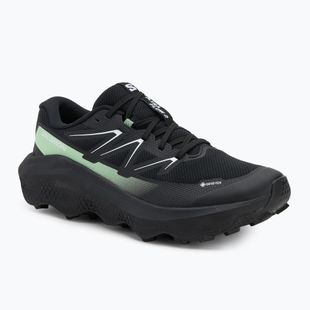 Scarpe da corsa da uomo Salomon Ultra Flow 2 GTX nero/nero/verde patina