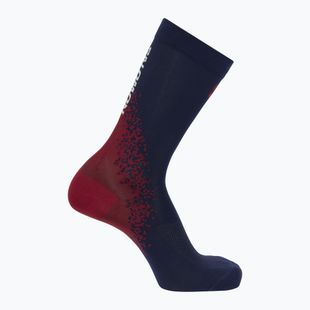 Calzini Salomon Gravel Crew deep blue/haute red