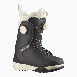 Scarponi da snowboard donna Salomon Kiana Dual Boa W black/black/vanilla ice