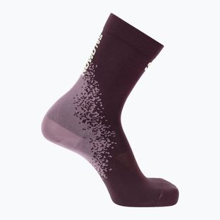 Calzini Salomon Gravel Crew butterfly/dusky orchid/huckleberry