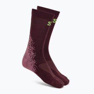 Calzini Salomon Gravel Crew butterfly/dusky orchid/huckleberry
