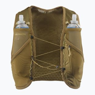 Gilet da corsa Salomon Active Skin 4 Set brilliant olive/willow